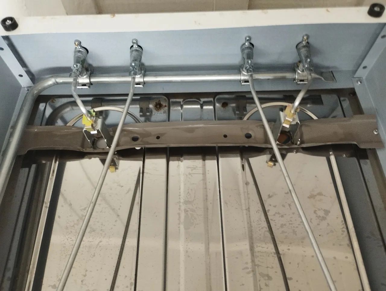 Fogão de mesa 4 bocas acendimento manual Braslar branco - Foto 4