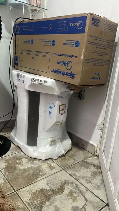 Ar condicionado novo 