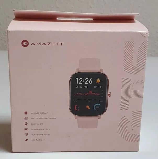 Relógio Smartwatch Xiaomi Amazfit GTS Preto e Rosa (Lacrado - Original - Garantia) Smartwa - Foto 2