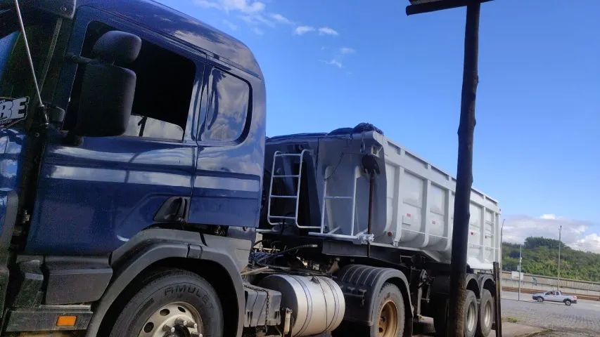 Vendo scania p330 e carretinha de 2 eixos - Foto 7