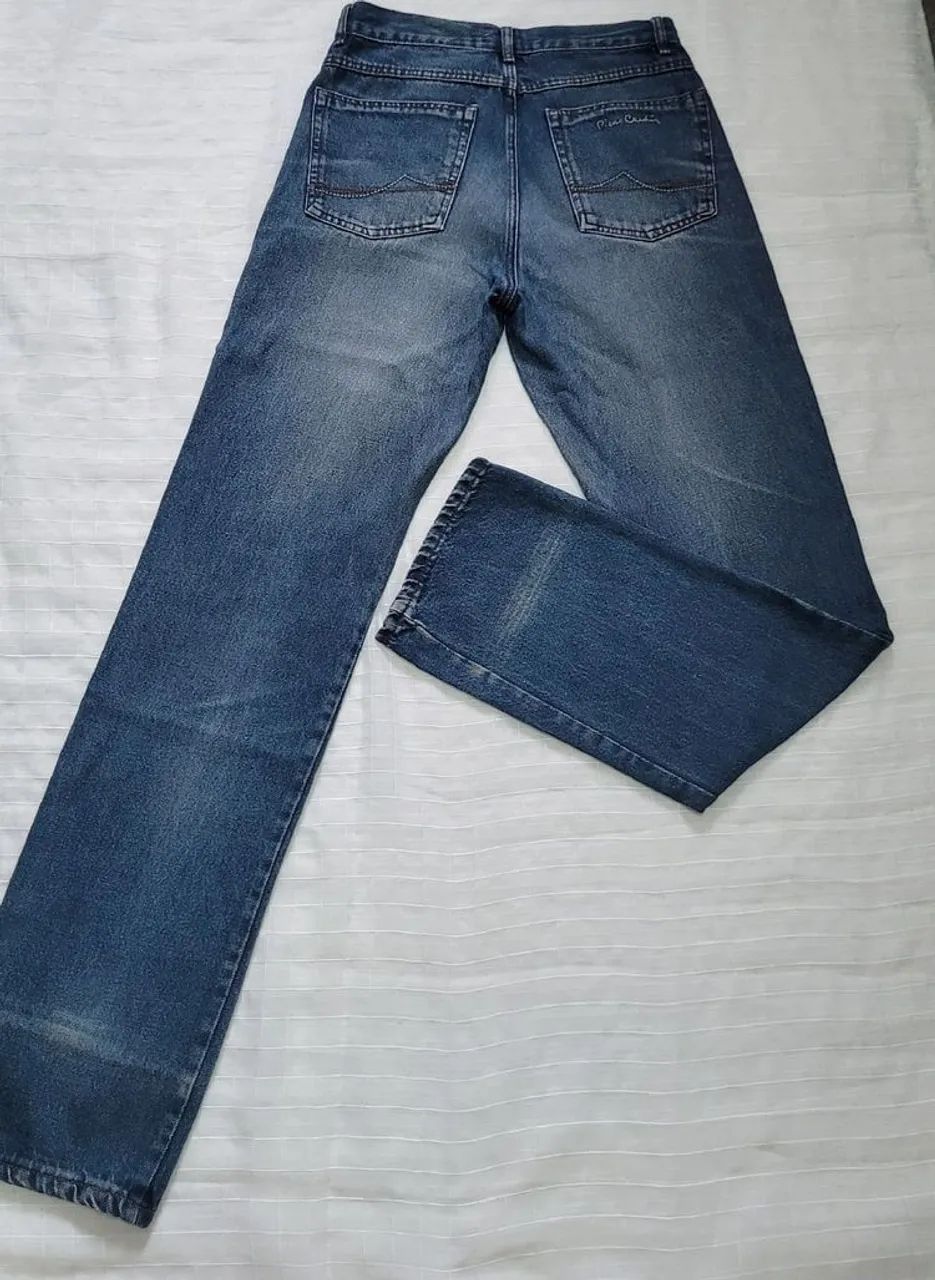 calça jeans vintage pierre cardin Tam 36 - Foto 2