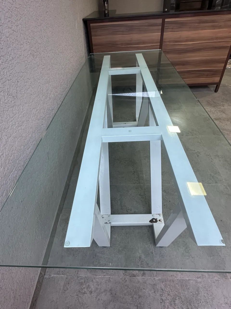 Mesa de Vidro 2,4 m - Foto 2