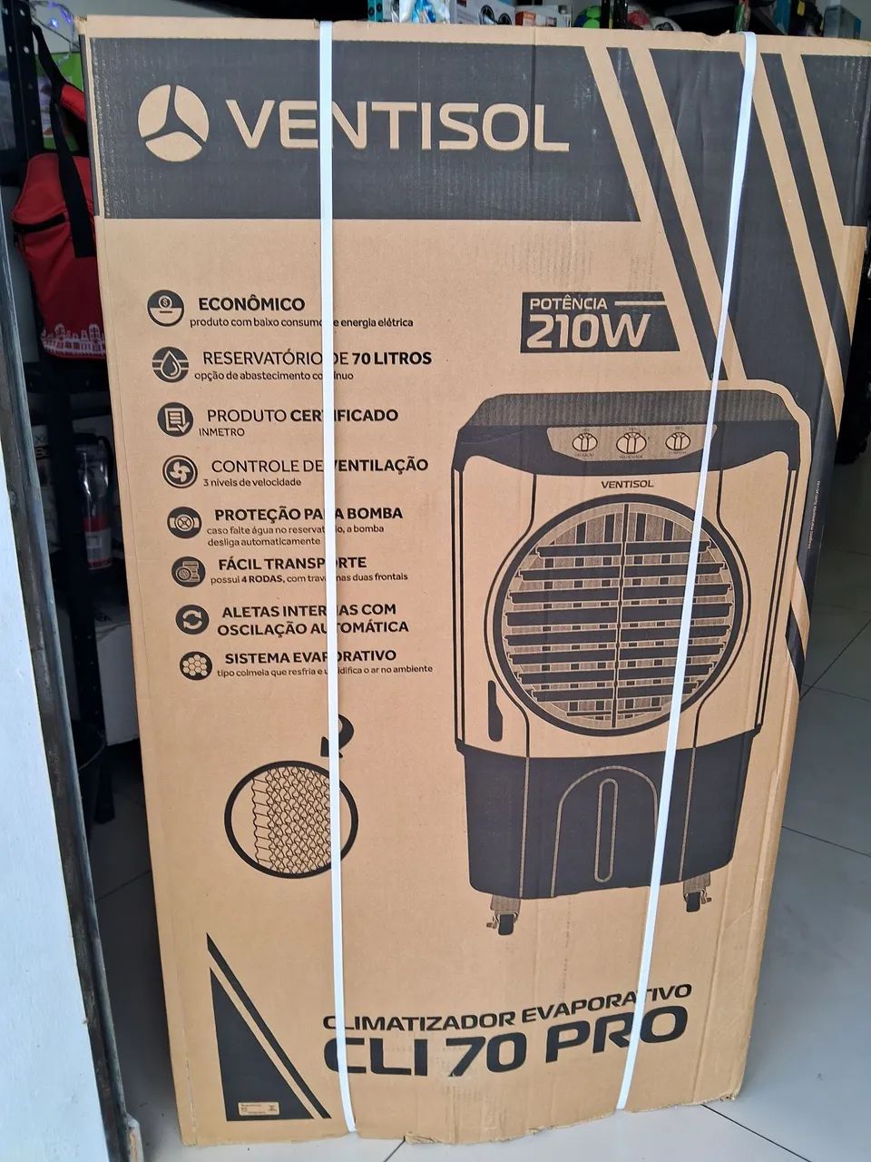 Climatizador Ventisol 70 litros