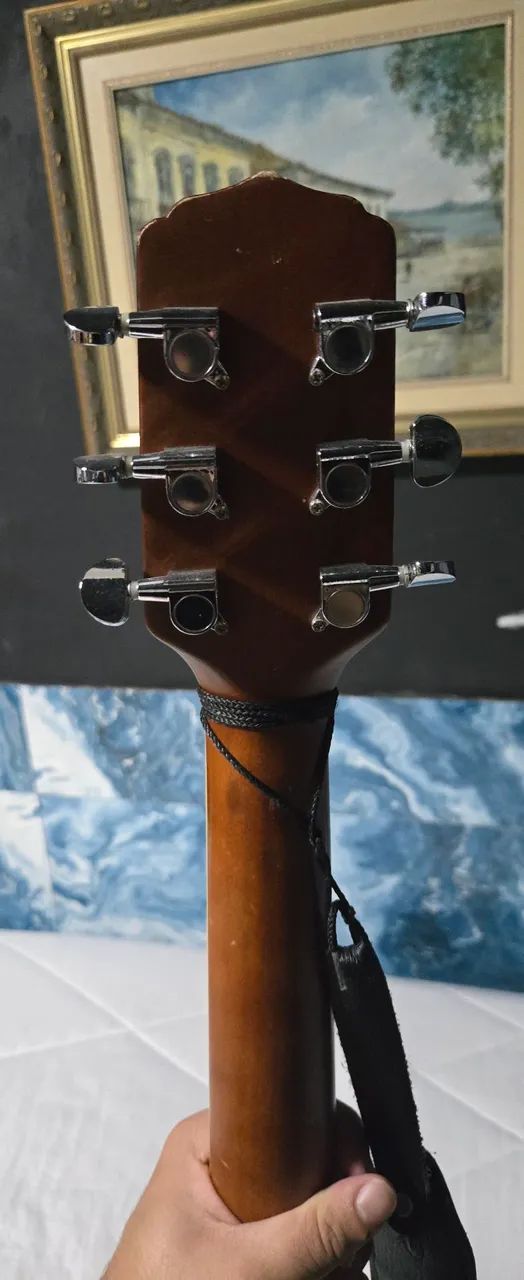 Violão Giannini cordas de aço - Foto 5