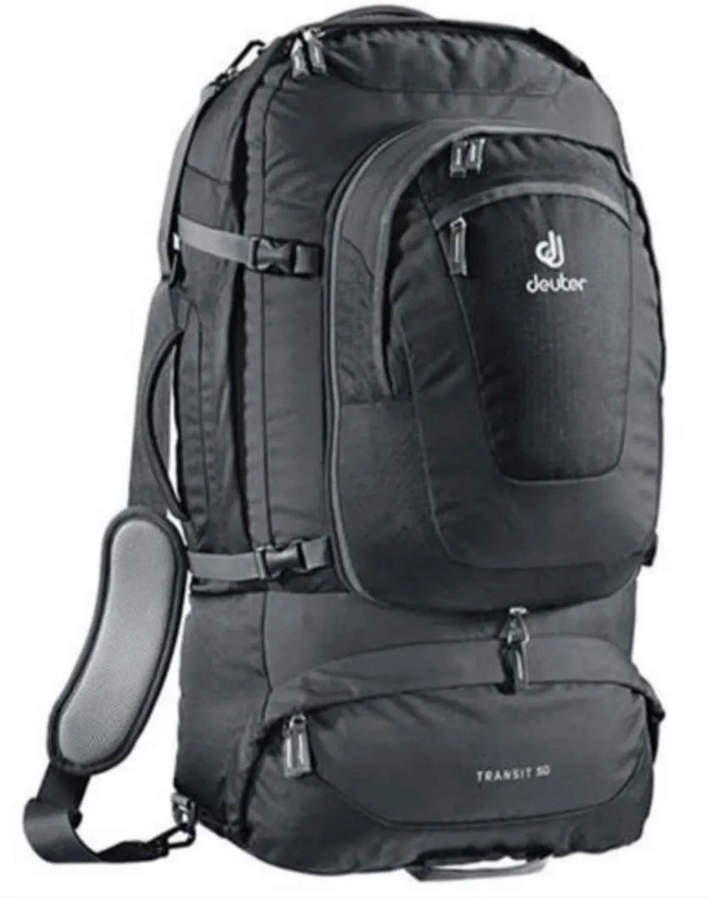 Mochila Deuter Transit 50L + mochila de atack 10L - Ideal para Aventuras