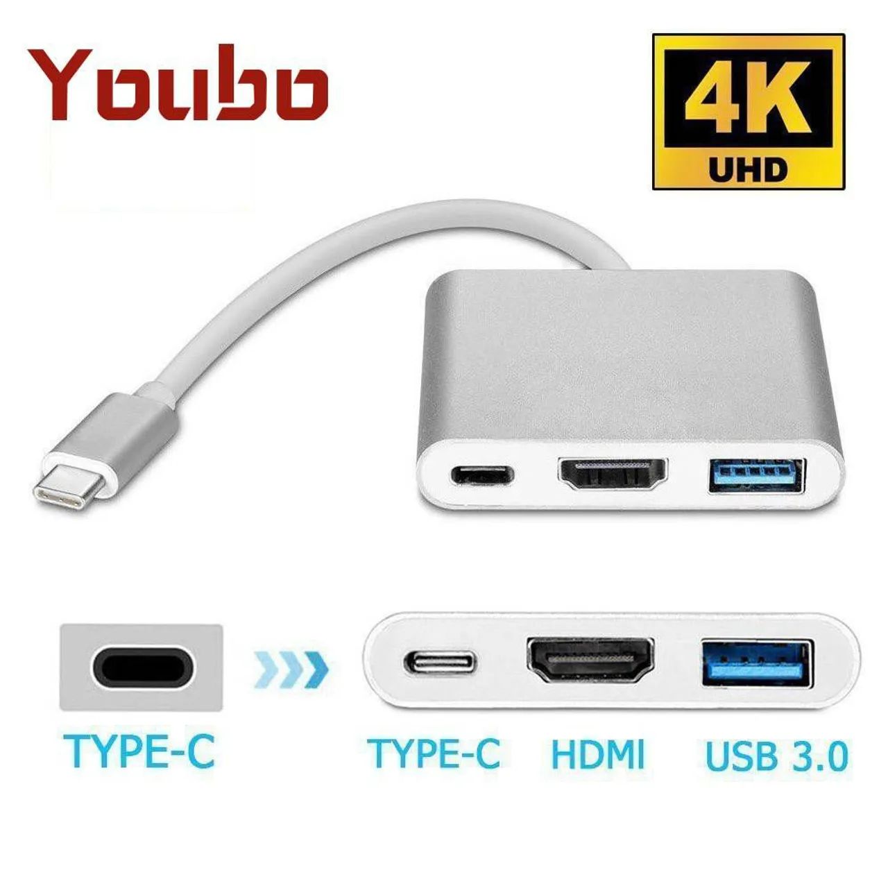 Cabo adaptador c para hdmi 