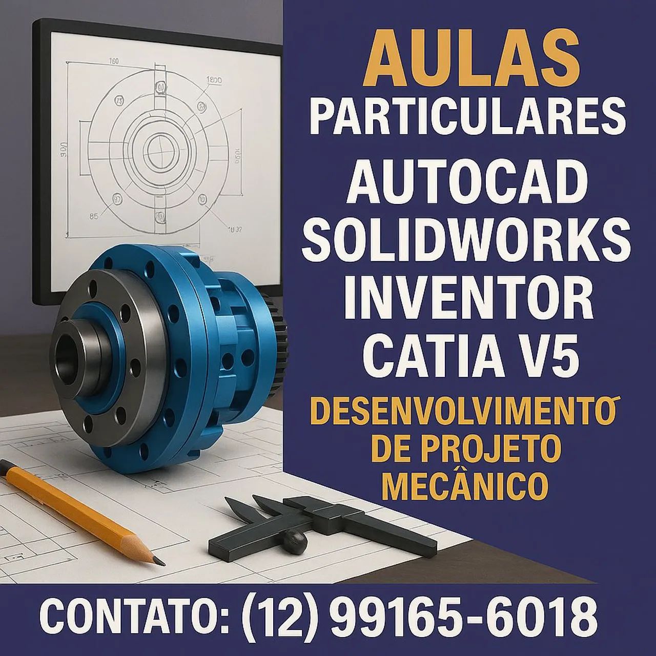 Aulas e Projetos profissionais 