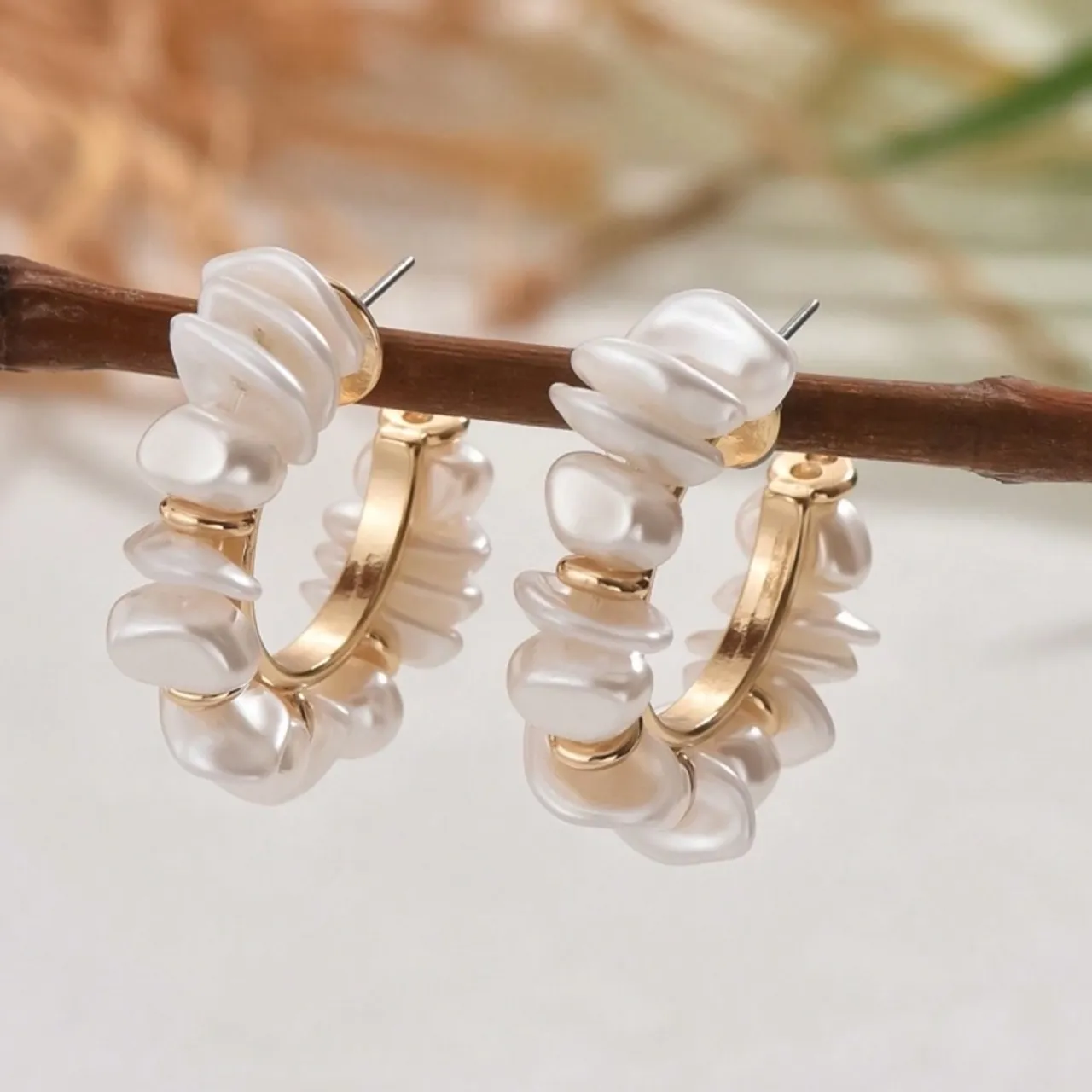 Brincos de pérola - Minimalistas e elegantes