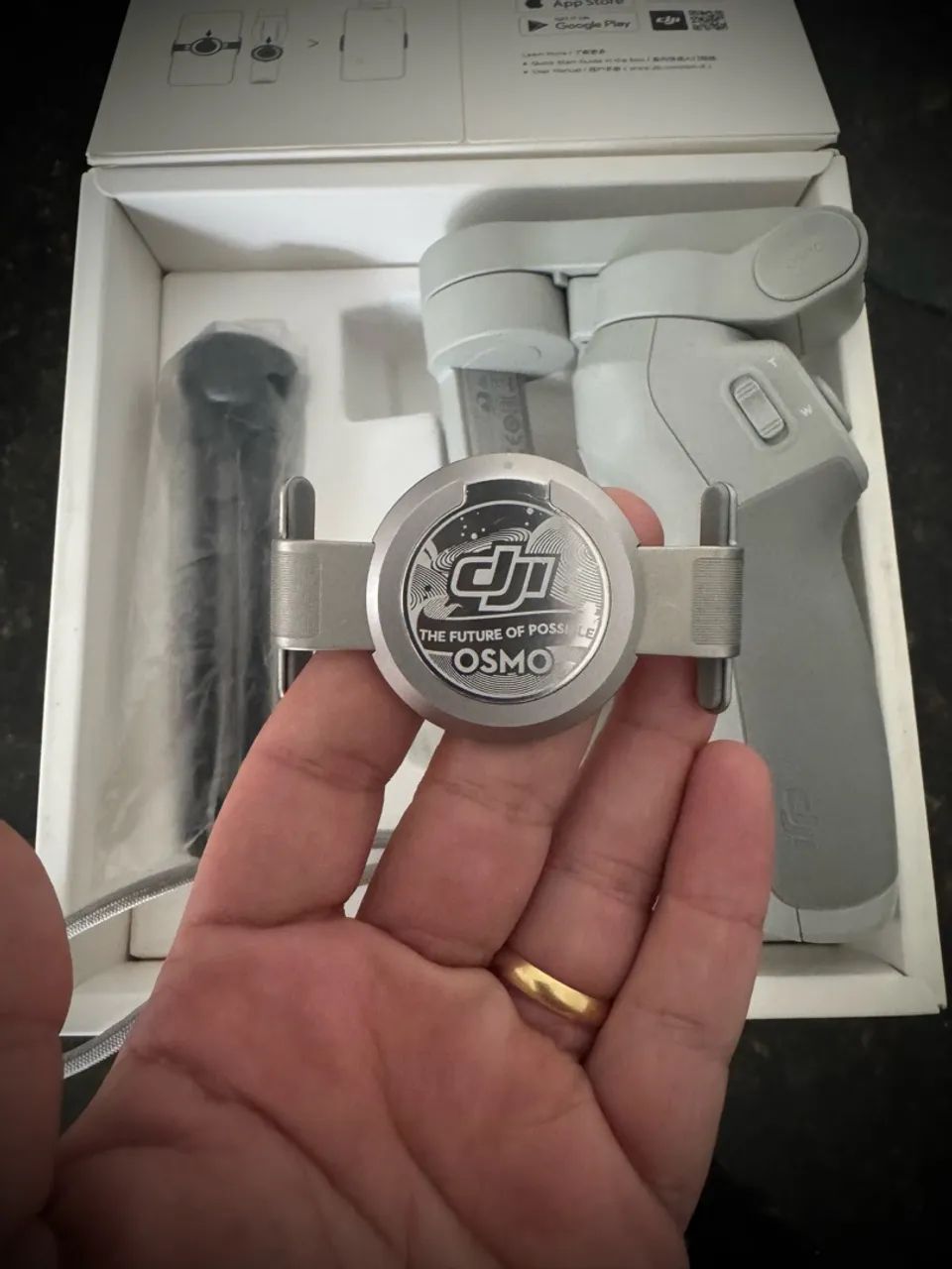 ESTABILIZADOR DE IMAGEM DJI OM4 impecável ! - Foto 4
