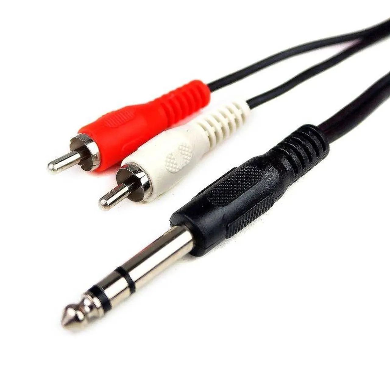 Cabo P10 Para 2 Rca