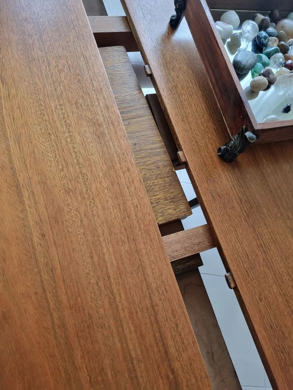 Mesa extensível em Madeira Maciça - Foto 4