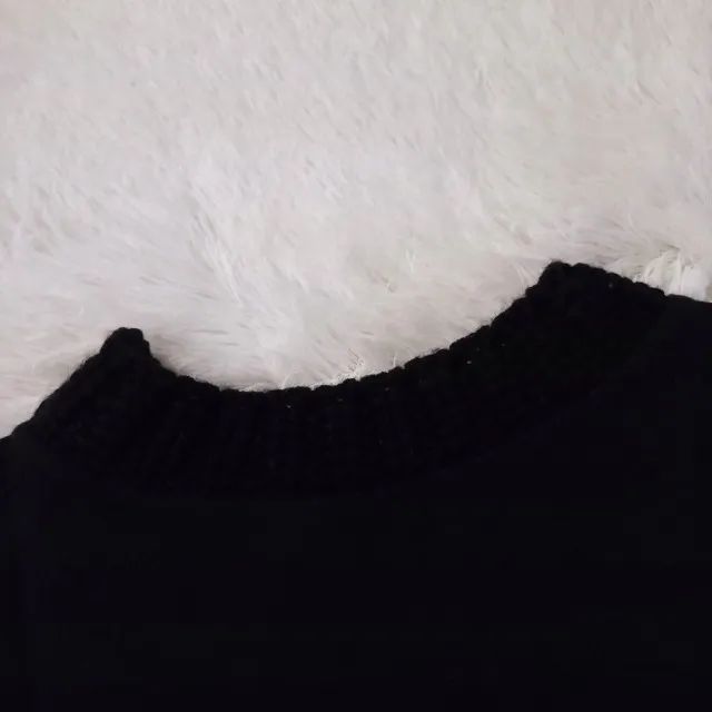 33_T-shirt de malha Zara / Tam P - Foto 4