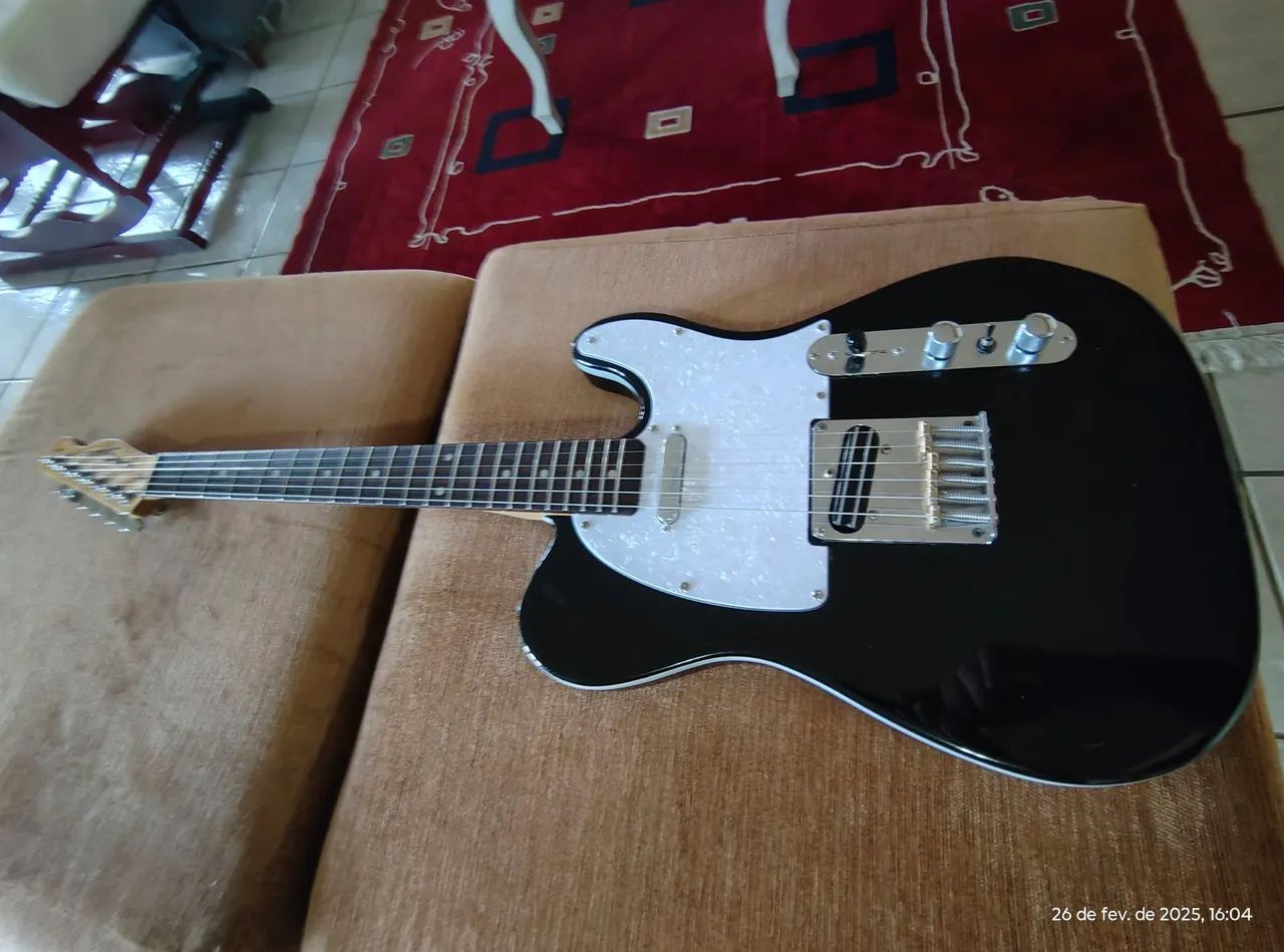 Guitarra telecaster squier afinity (leia o anuncio)