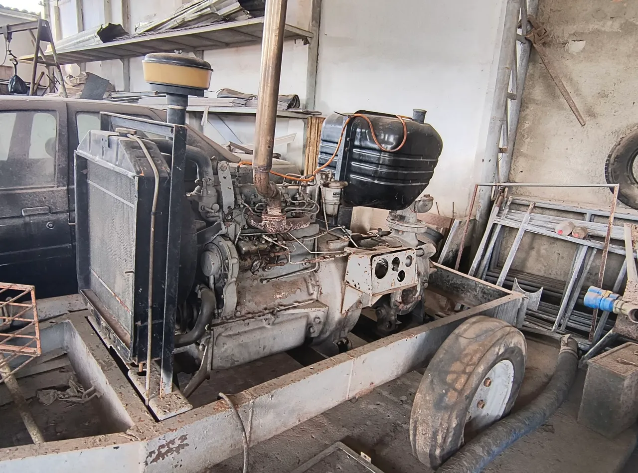 Motor de bomba de água