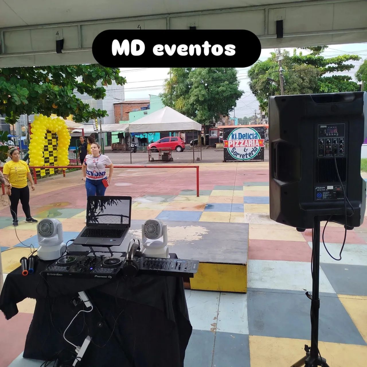 DJ SOM E ILUMINAÇÃO TUDO APENAS 350 5 HORAS - Foto 2