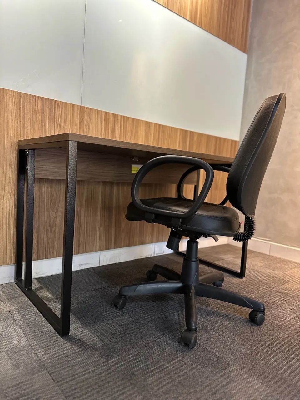 Mesa 1.20x0.60 com Cadeira para escritório - LOJA IKONMIXOFFICE  - Foto 3