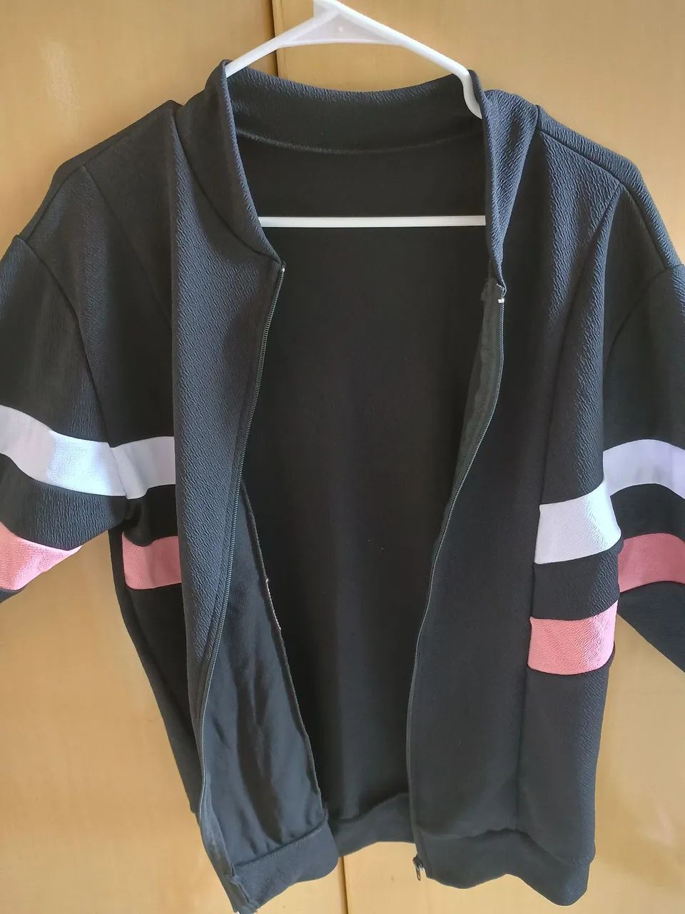 Conjunto calça e blusa em poliéster feminino GG - Foto 4