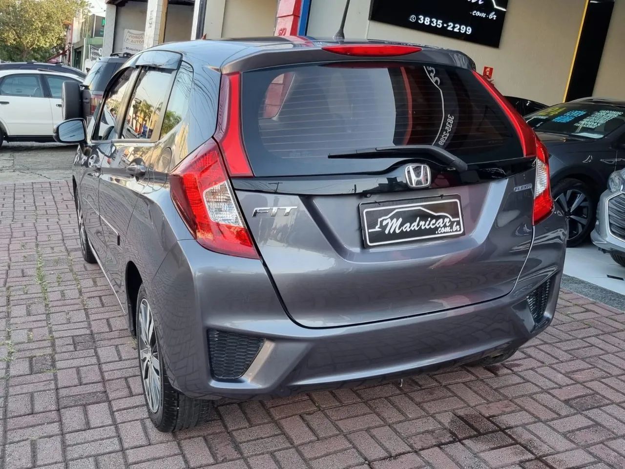 FIT EX CVT CINZA 2015/2015 - Foto 2