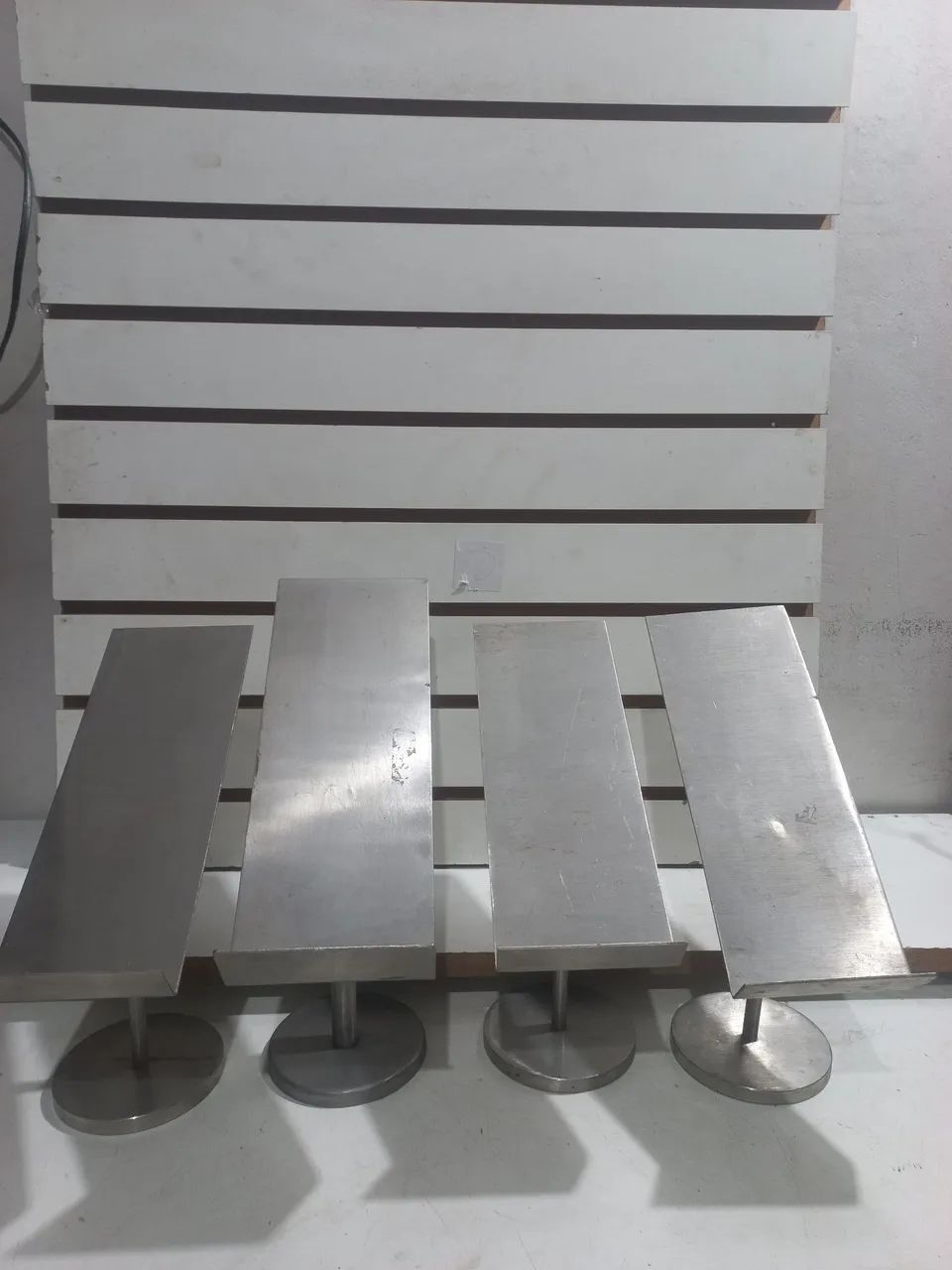 4 display balcão de loja aço inox  - Foto 3