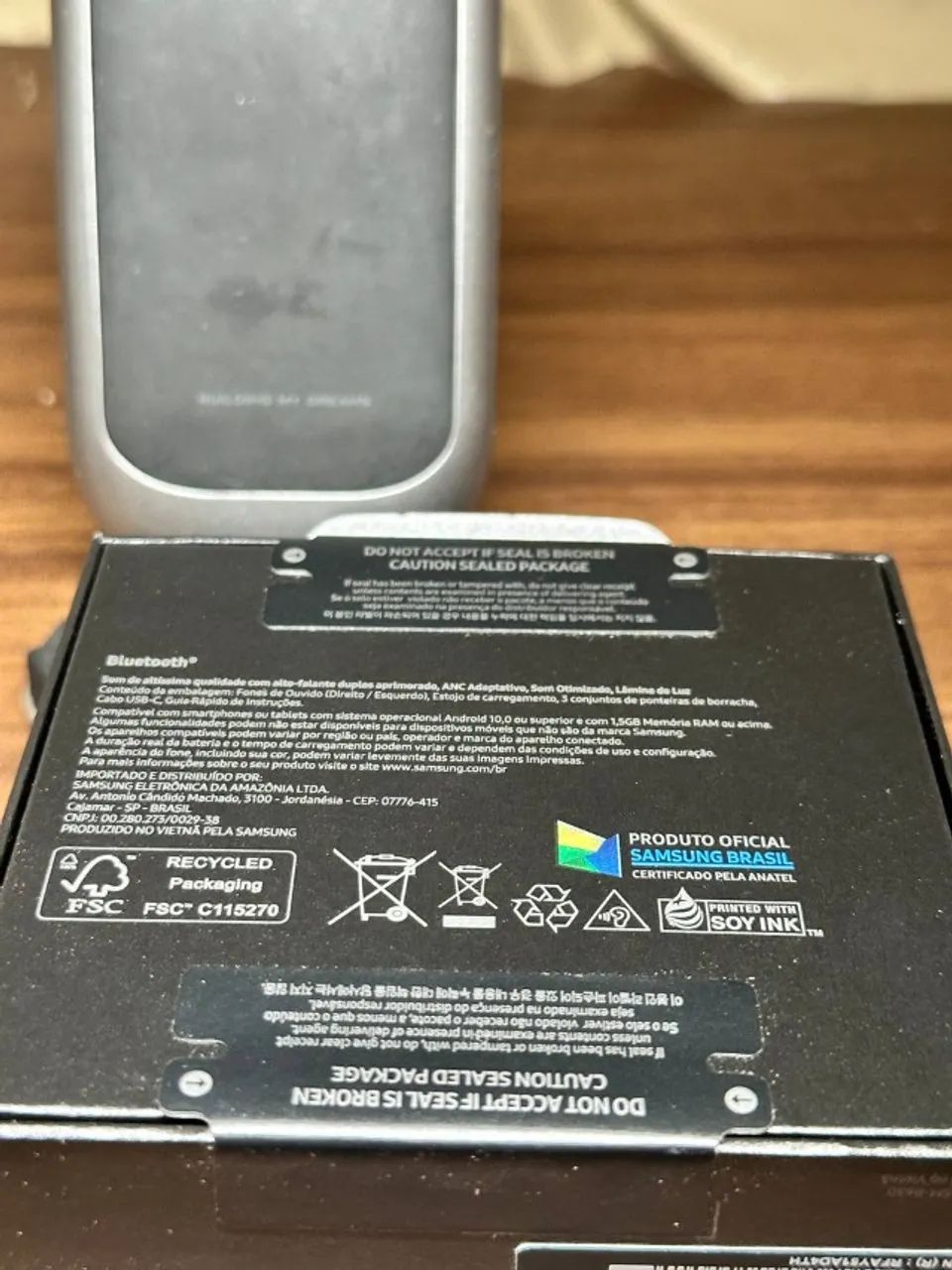 Fones Galaxy Buds 3 Pro Lacrado ! 1 ano de Garantia Samsung Nota Fiscal - Foto 4