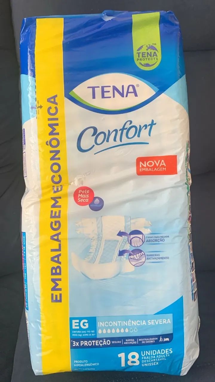 Fralda para adultos tamanho Extra Grande