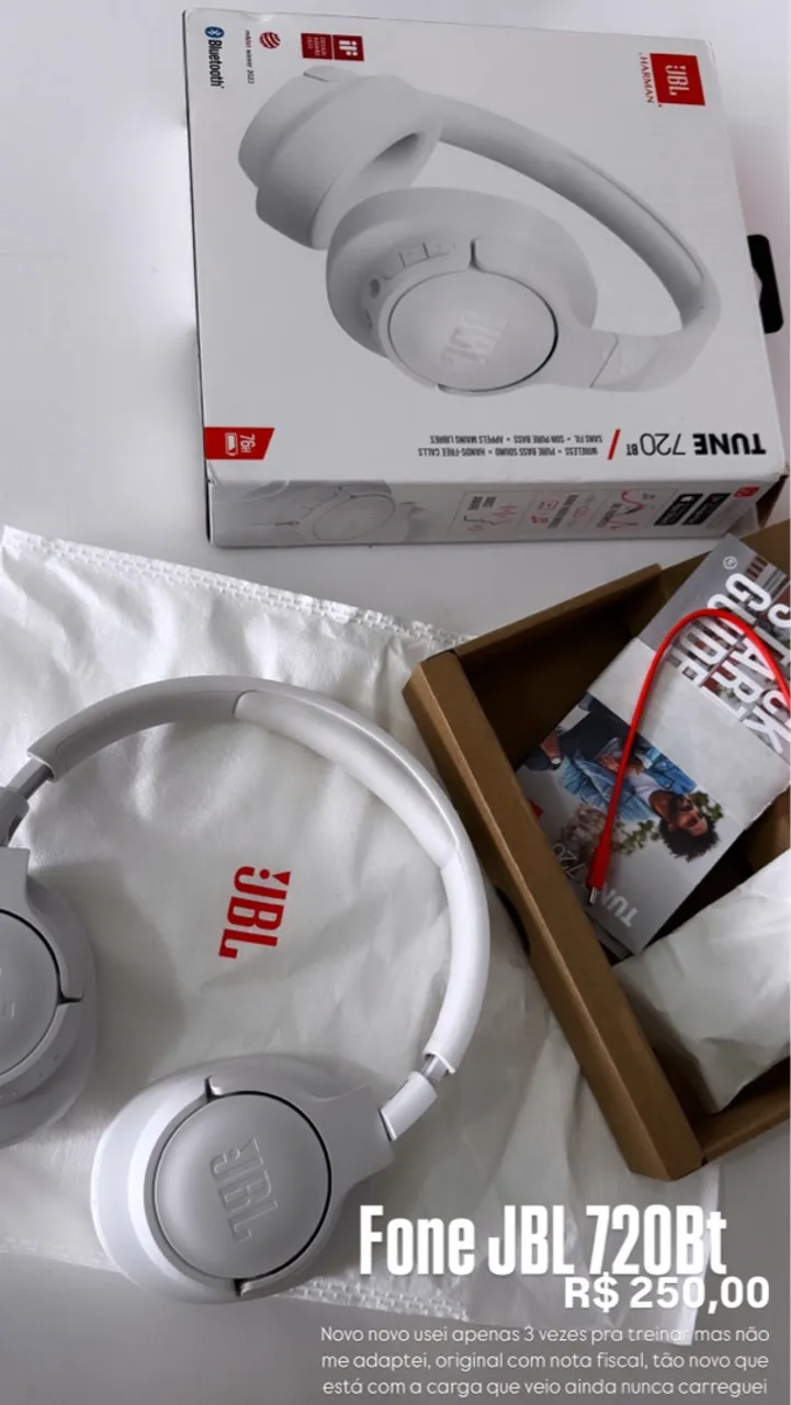 Fone JBL 720bt (ORIGINAL)