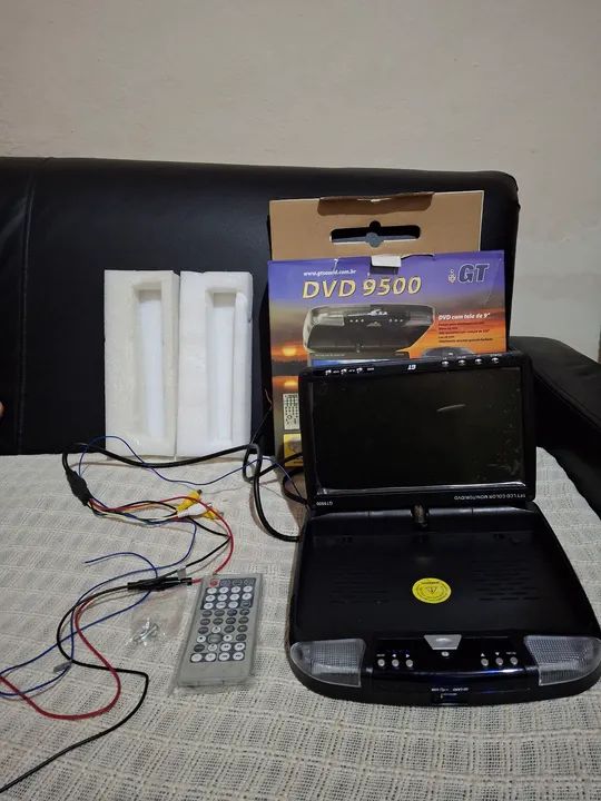 DVD Player Portátil GT 9 polegadas - Foto 2