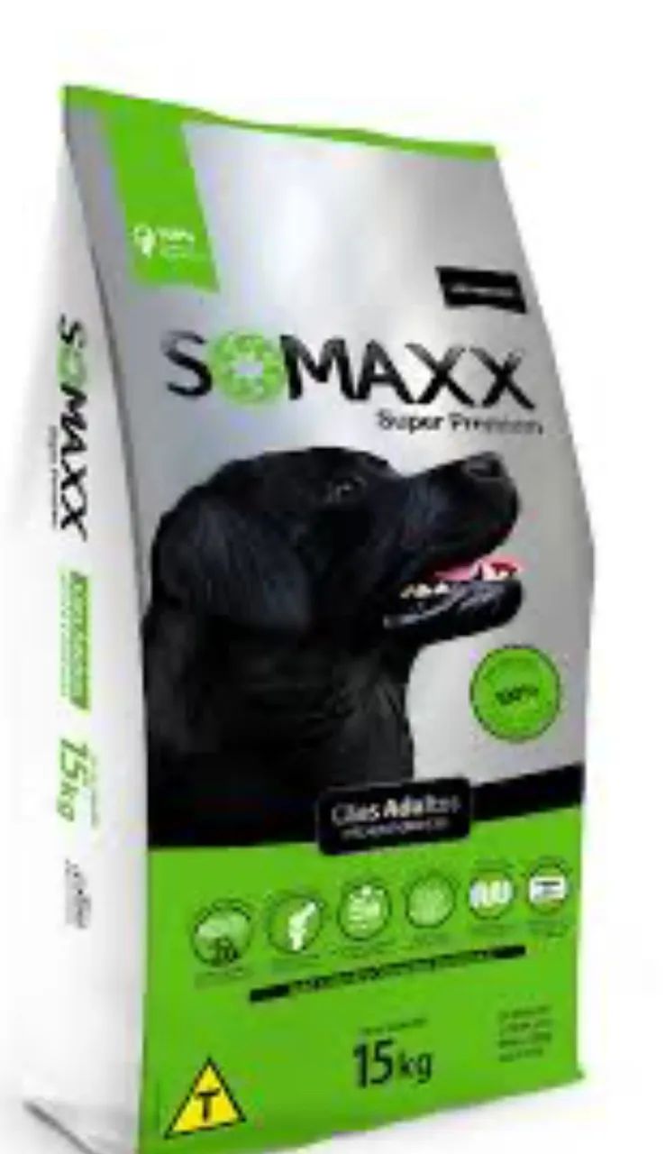 Ração SOMAXX Super Premium 15kg para cães adultos - Foto 3