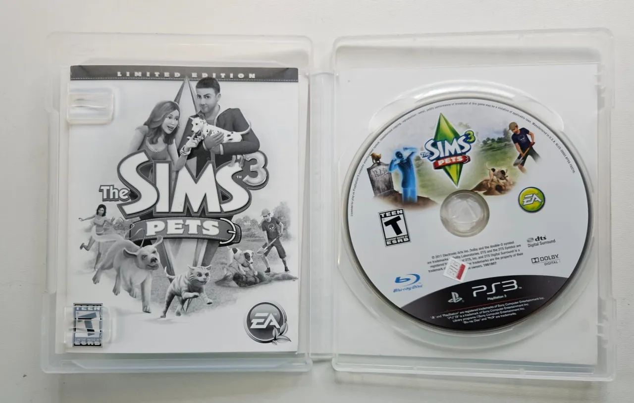 Jogo The Sims 3 Pets - PS3 - Edição Limitada usado - Foto 2