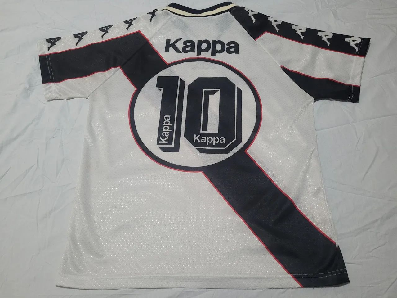 Camisa original Vasco Kappa brasileiro 1997 #10 Edmundo  - Foto 2