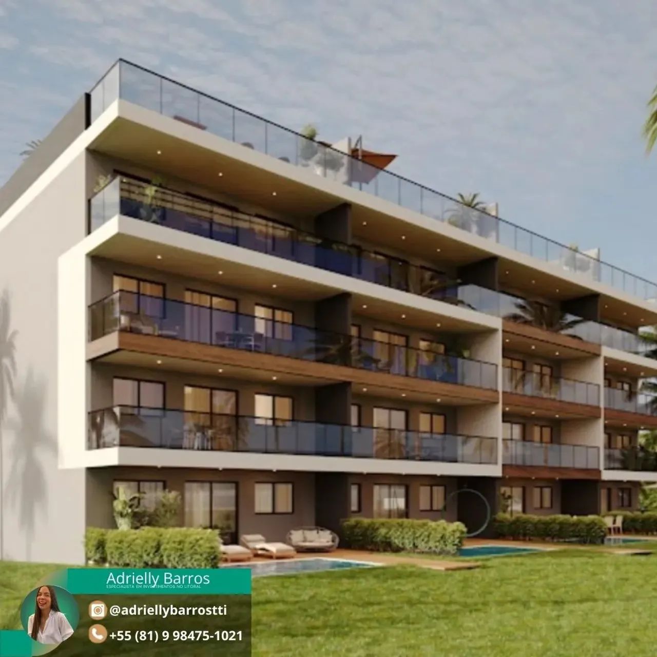 Flat em Porto de Galinhas | Beira-mar na Praia do Cupe | Habitá | Rota DUE Caribe Brasilei - Foto 3