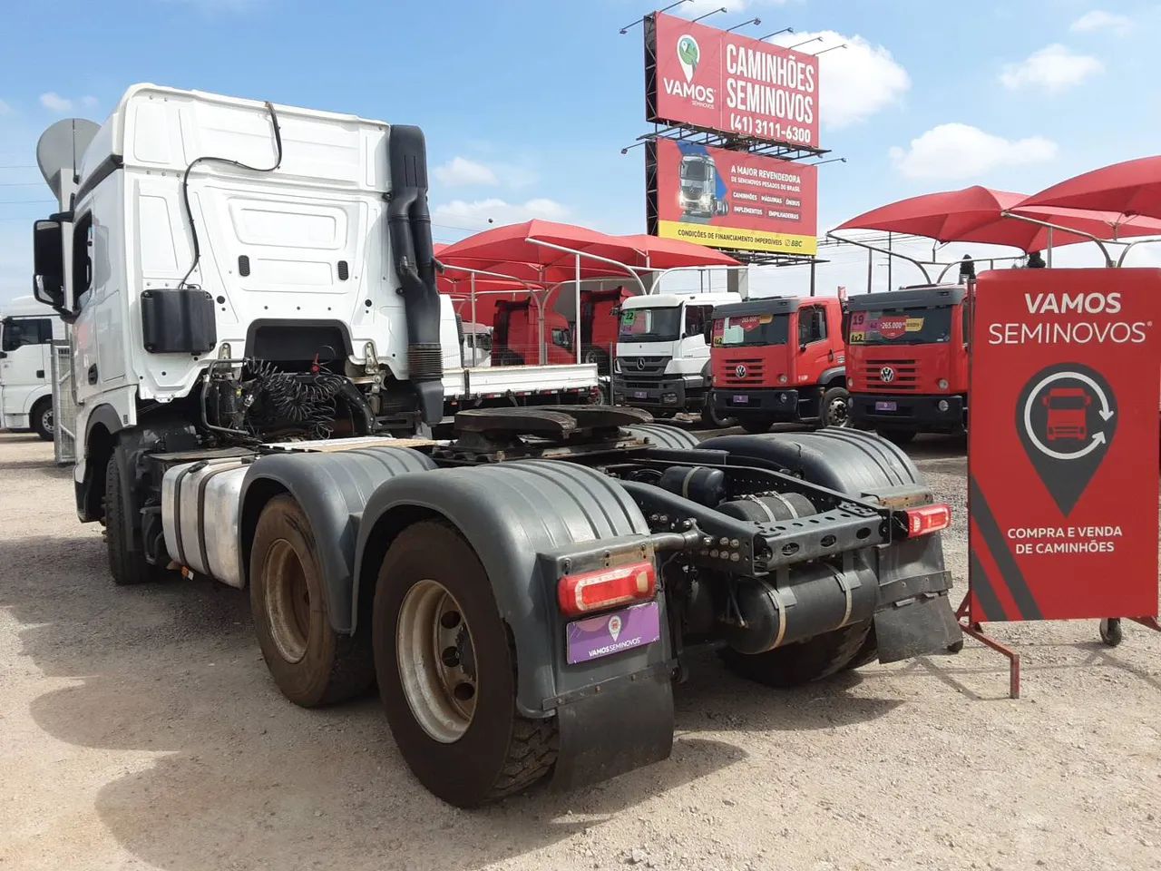 Mercedes-Benz Actros Actros 2651 MP5 LS 6x4 2p (diesel)(E5) 2022/2022 Vamos Seminovos Curi - Foto 6