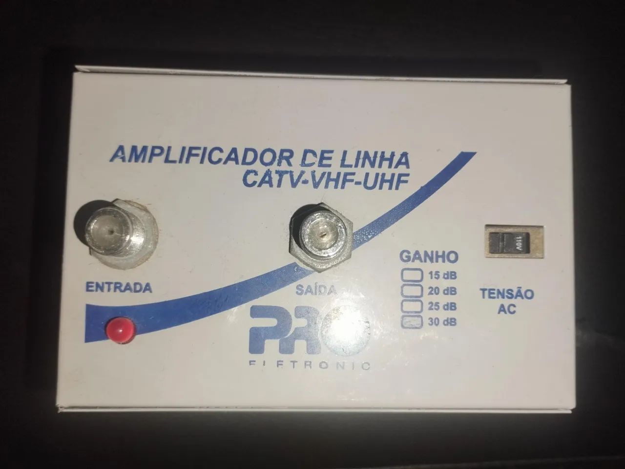 Amplificador de Sinal para TV - Pro Eletronic - Foto 2