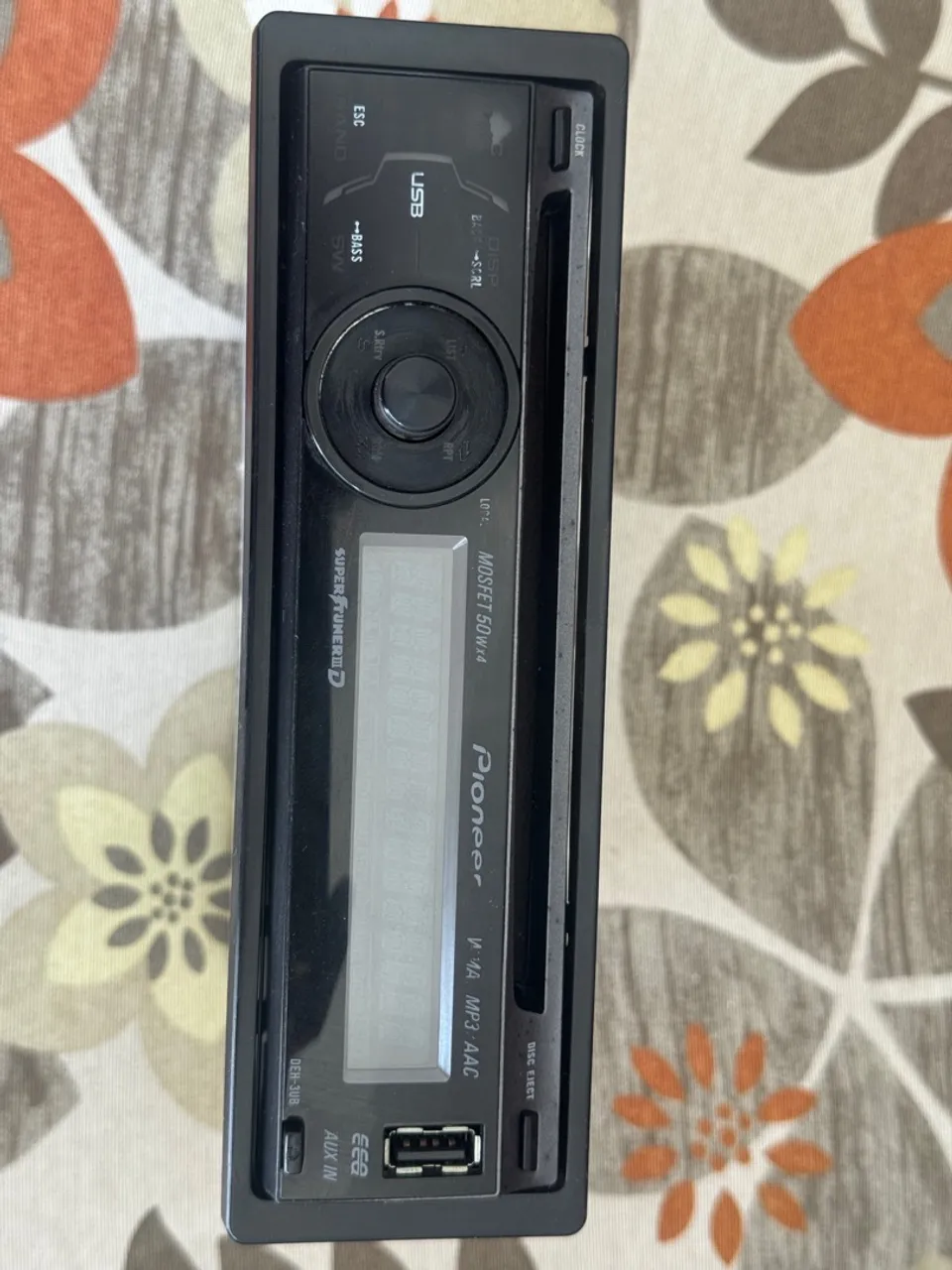 Pionner com USB/CD