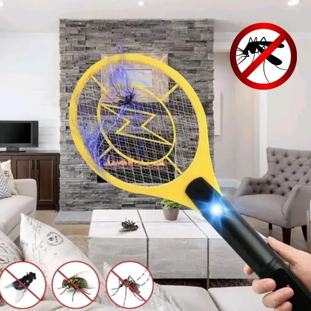 Raquete Eletrica Contra Mosquitos