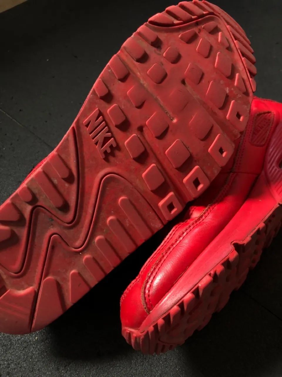 Tênis Nike Air Max 90 Vermelho Tamanho 40 - Foto 4