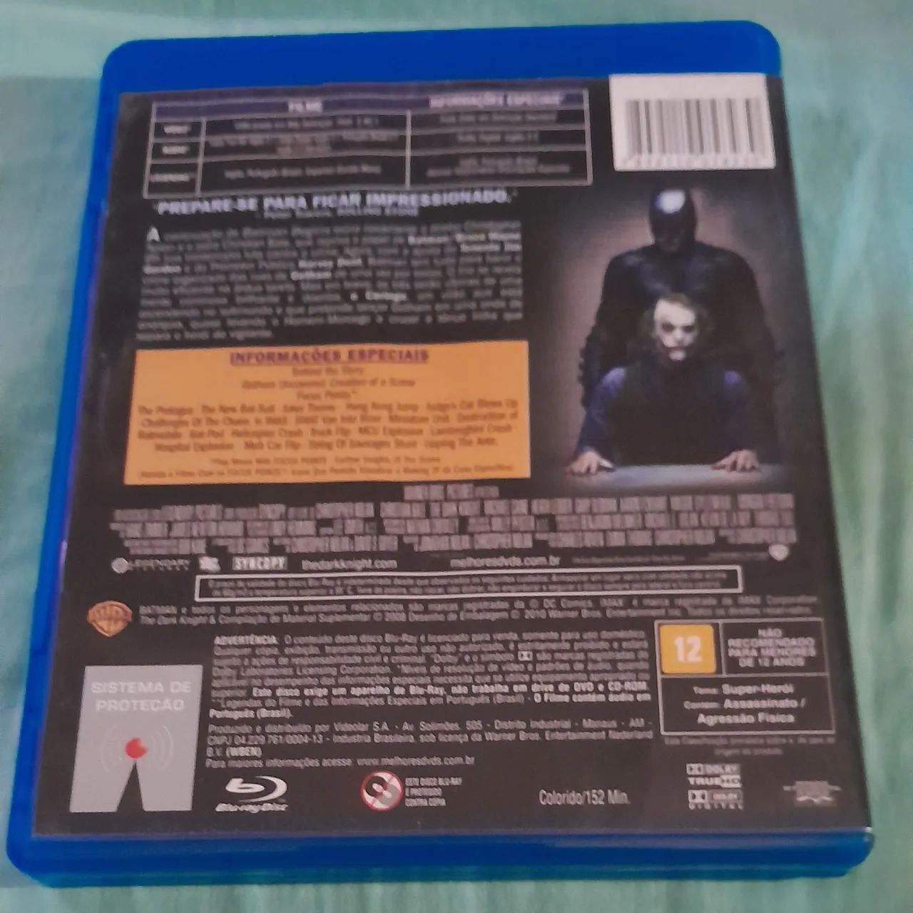 Batman O Cavaleiro Das Trevas [Blu-ray] - Foto 2