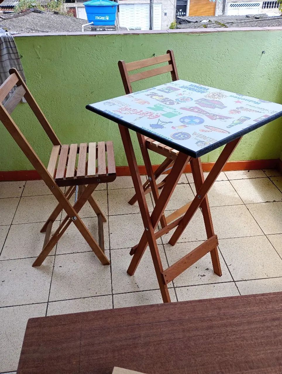 Mesa e Cadeiras estilo Bistrô  - Foto 3