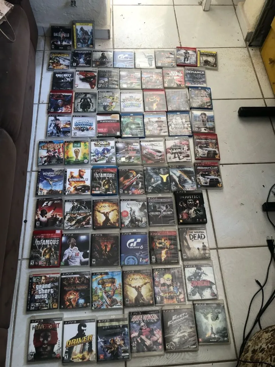 Lote de jogos PS3 - Diversos Títulos