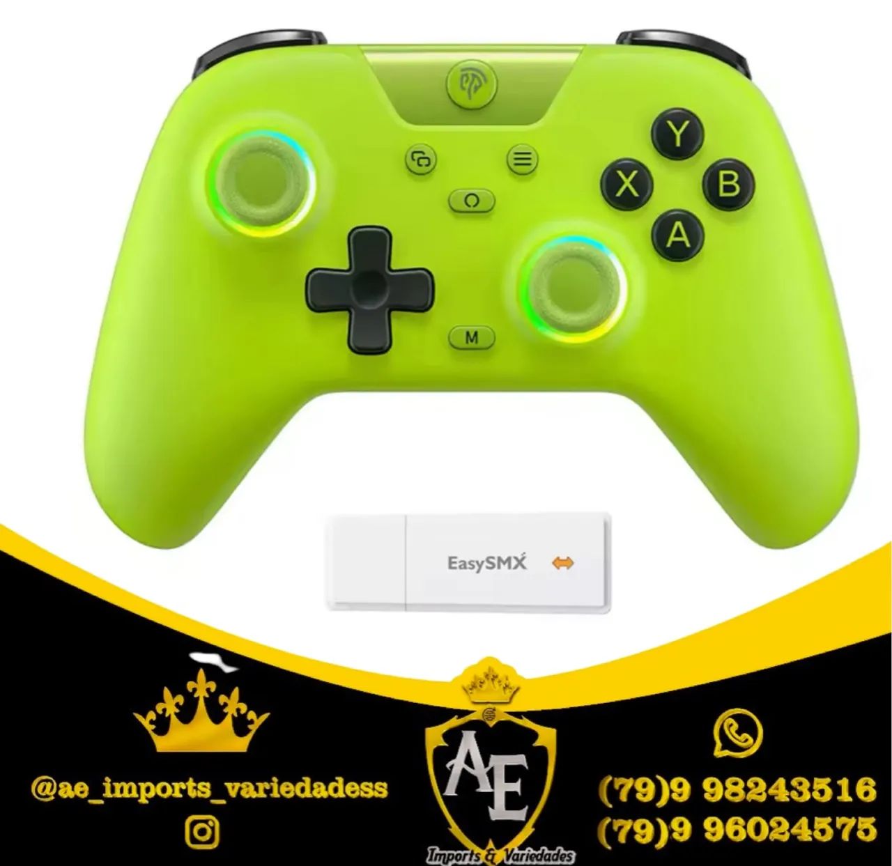 Controle EasySMX para Pc , Switch , TV