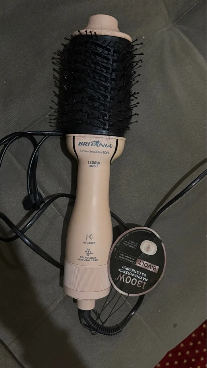 Escova Secadora Britânia Soft 1300W Bivolt
