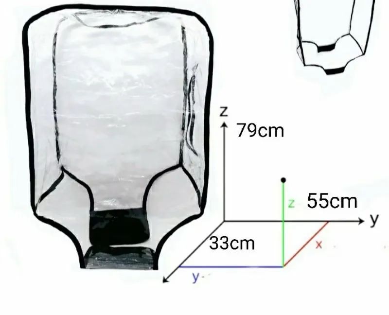 Mala de Viagem Preta, igual da Riwona - Grande - Foto 6