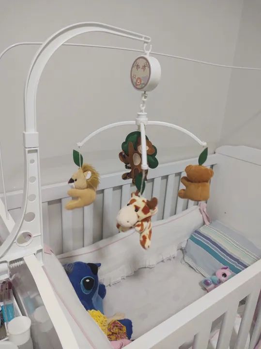 Móbile de berço com animais da selva - Foto 6
