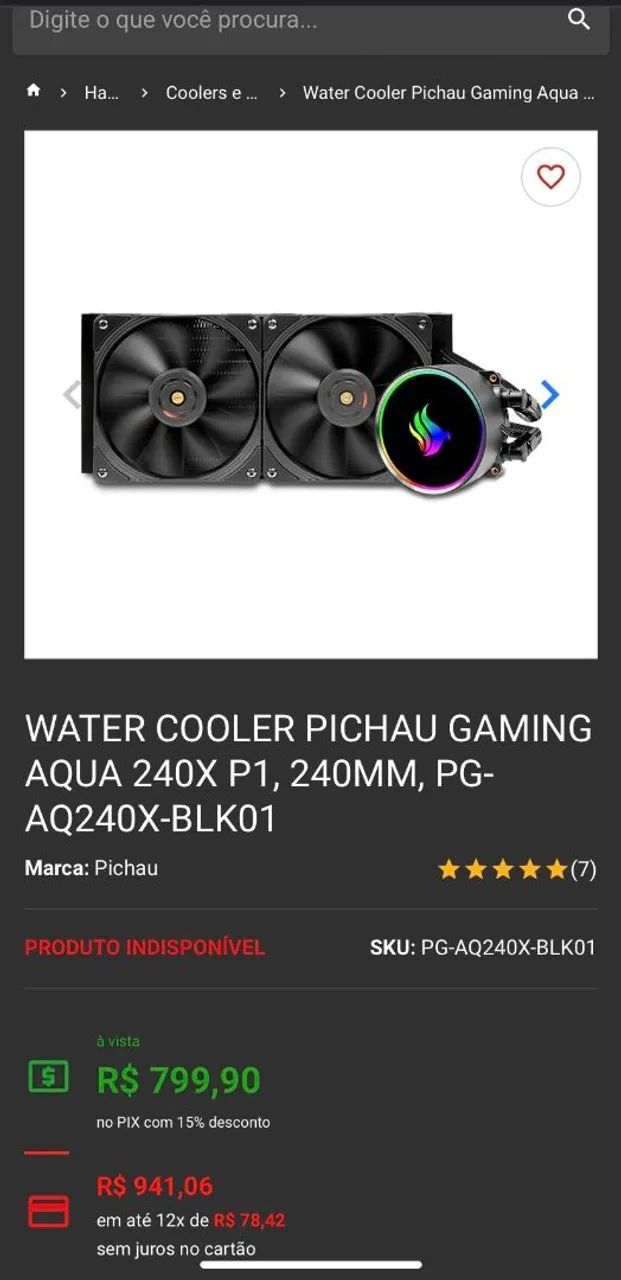 Watercooler Pichau  - Foto 4