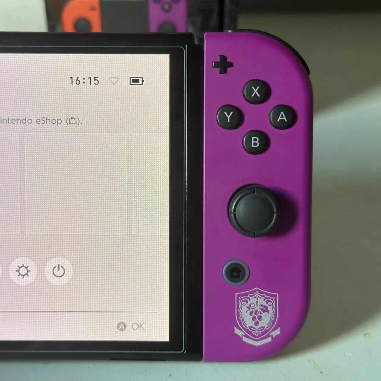 Nintendo Switch OLED Edição Pokemon Scarlet e Violet Usado - Foto 3