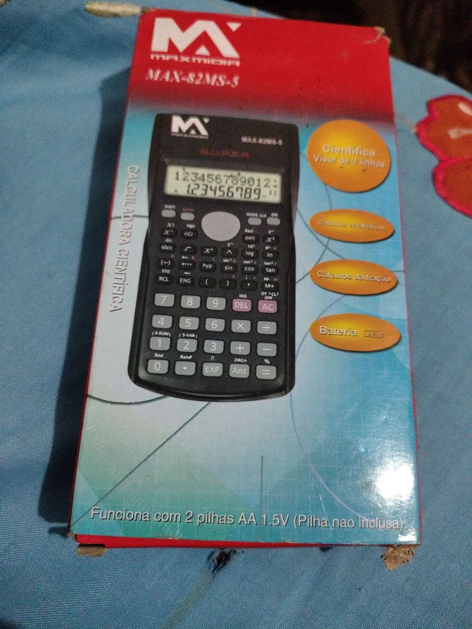 Calculadora Científica Maxmidia Super MAX-82MS-5 - Foto 2