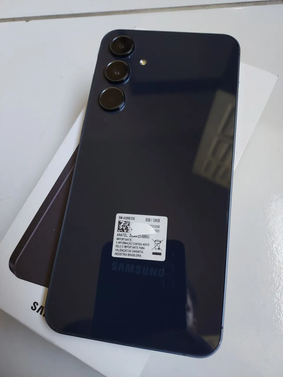 Galaxy A55 5g 128gb 8gb de ram c/ nota