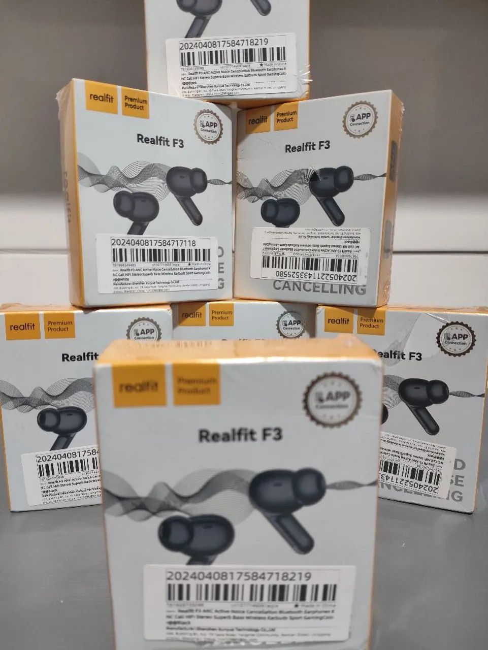 Fone bluetooth Realfit-f3  cancelamento de ruido  - Foto 5
