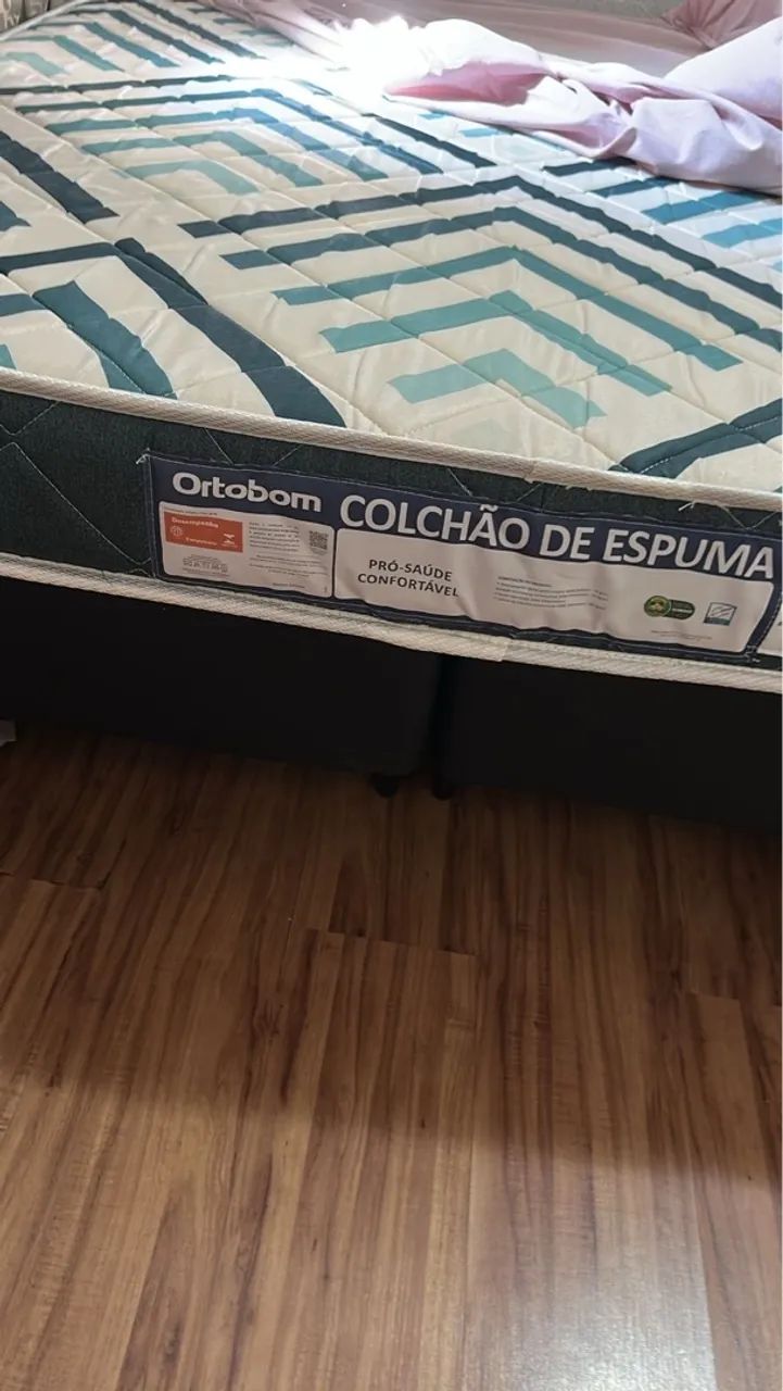 Cama Box Casal com Colchão - Foto 3