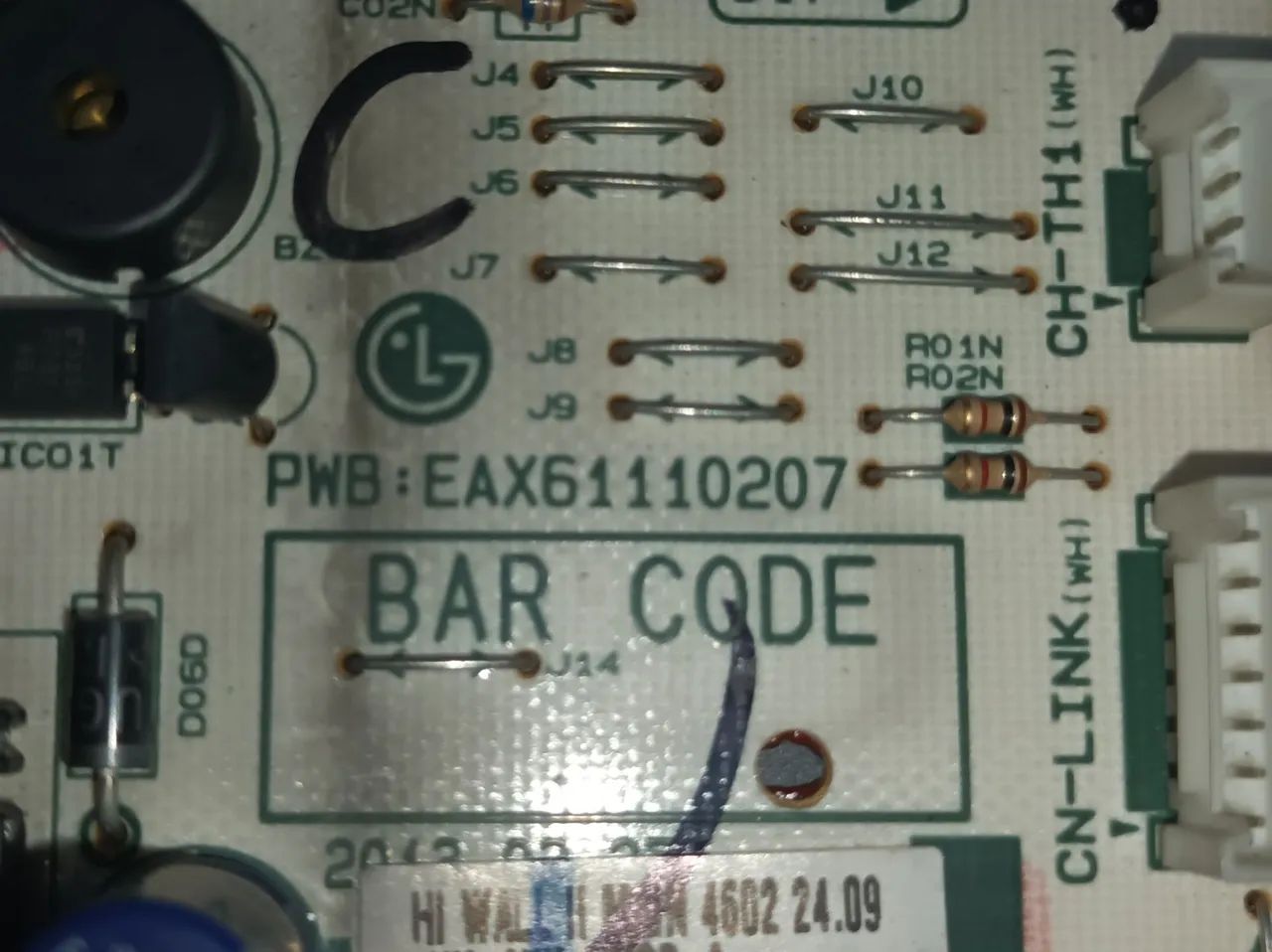 PLACA DE AR-CONDICIONADO - LG (EAX61110207) - Foto 2